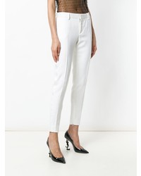 Pantaloni skinny bianchi di Saint Laurent