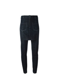 Pantaloni skinny blu scuro di Maison Martin Margiela Vintage