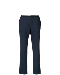 Pantaloni skinny blu scuro di Semicouture