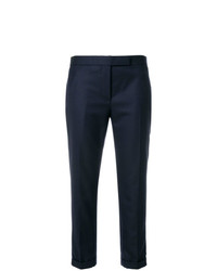 Pantaloni skinny blu scuro di Thom Browne