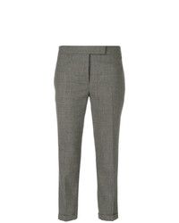 Pantaloni skinny di lana grigi di Thom Browne