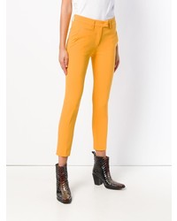 Pantaloni skinny gialli di Dondup
