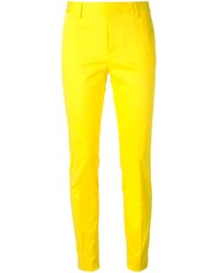 Pantaloni skinny gialli di Dsquared2