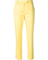 Pantaloni skinny gialli di Moschino