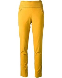 Pantaloni skinny gialli