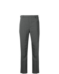 Pantaloni skinny grigio scuro di Rick Owens