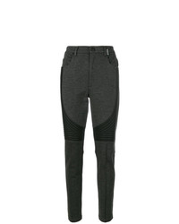 Pantaloni skinny grigio scuro di Versace Jeans