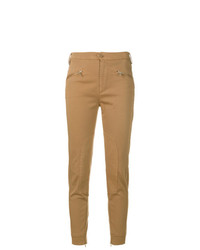 Pantaloni skinny marrone chiaro di Dondup