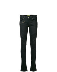 Pantaloni skinny neri di Versace Jeans