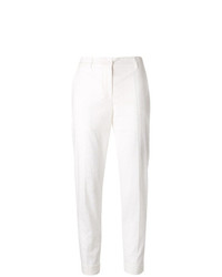 Pantaloni skinny ricamati bianchi di P.A.R.O.S.H.