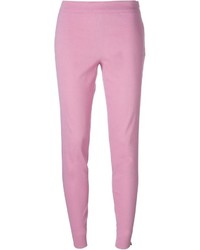 Pantaloni skinny rosa di Emporio Armani