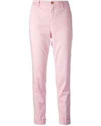 Pantaloni skinny rosa di Fay