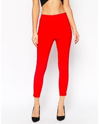 Pantaloni skinny rossi di Asos