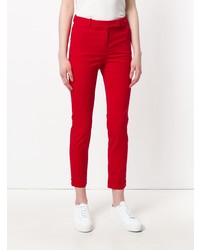Pantaloni skinny rossi di Loro Piana
