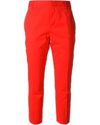 Pantaloni skinny rossi di DSquared