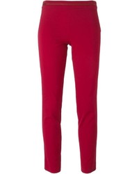 Pantaloni skinny rossi di Emporio Armani