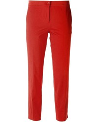 Pantaloni skinny rossi di Etro