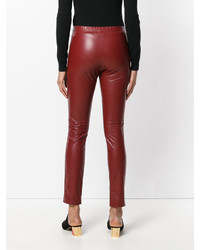 Pantaloni skinny rossi di Etoile Isabel Marant