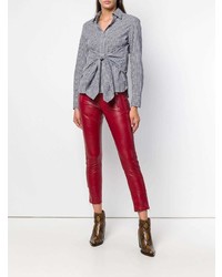 Pantaloni skinny rossi di Isabel Marant Etoile