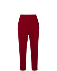 Pantaloni skinny rossi di Marni