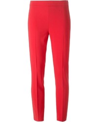 Pantaloni skinny rossi di Moschino