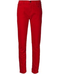 Pantaloni skinny rossi di Tomas Maier