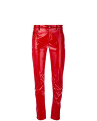 Pantaloni skinny rossi di Wandering