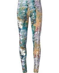 Pantaloni skinny stampati multicolori di Jet Set