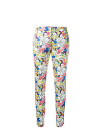 Pantaloni skinny stampati multicolori di Ultràchic