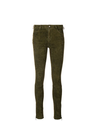 Pantaloni skinny verde oliva di Arma