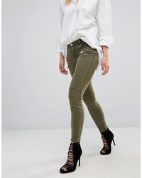 Pantaloni skinny verde oliva di Blank NYC