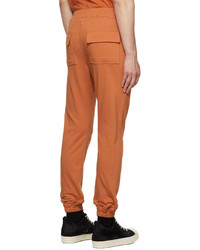 Pantaloni sportivi arancioni di Rick Owens