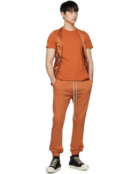 Pantaloni sportivi arancioni di Rick Owens