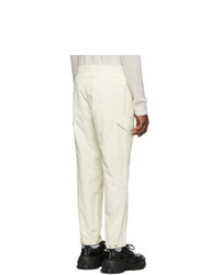 Pantaloni sportivi bianchi di Moncler Genius