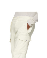 Pantaloni sportivi bianchi di Moncler Genius