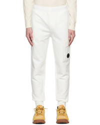 Pantaloni sportivi bianchi di C.P. Company