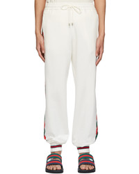Pantaloni sportivi bianchi di Gucci