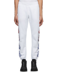 Pantaloni sportivi bianchi di Moncler