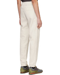 Pantaloni sportivi bianchi di Sunspel