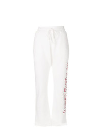 Pantaloni sportivi bianchi di R13