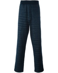 Pantaloni sportivi blu scuro di Missoni