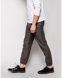 Pantaloni sportivi di lana grigio scuro di Asos