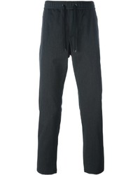 Pantaloni sportivi di lana grigio scuro di Dolce & Gabbana