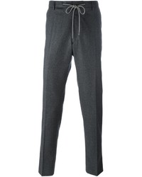Pantaloni sportivi di lana grigio scuro di Kenzo