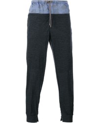 Pantaloni sportivi di lana grigio scuro di Kolor