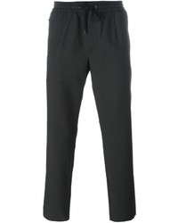 Pantaloni sportivi di lana neri di Dolce & Gabbana