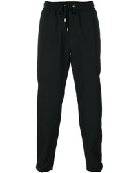 Pantaloni sportivi di lana neri di Givenchy