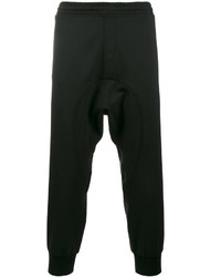 Pantaloni sportivi di lana neri di Neil Barrett