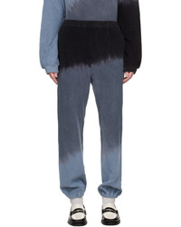 Pantaloni sportivi effetto tie-dye grigio scuro di NOMA t.d.