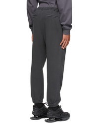 Pantaloni sportivi grigio scuro di Juun.J